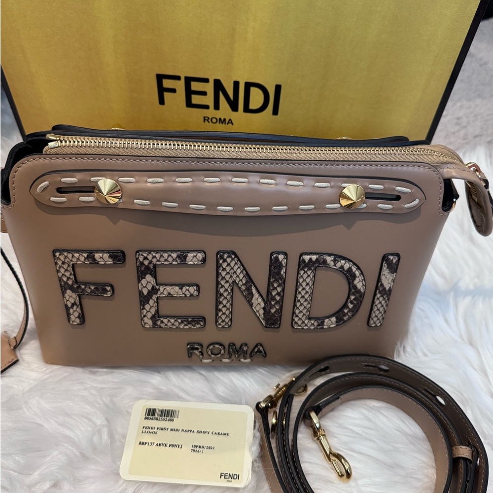 Fendi Vitelli king authentic bag